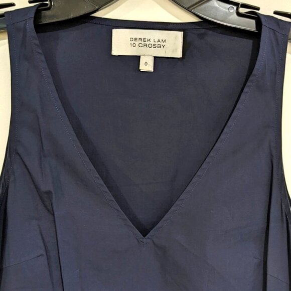 Derek Lam | 10 Crosby 2-In-1 Sweatshirt Dress With Pleated Underpinning - Picture 12 of 16